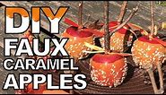 DIY Faux Caramel Apples - Craft Amazing