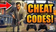GTA 5: "ALL CHEAT CODES!" - PS4 & Xbox One [Cheats] (Grand Theft Auto 5: All Cheats)