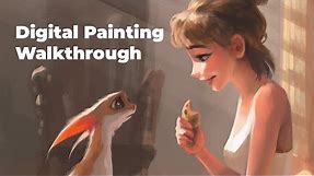 Digital Painting Process Explained