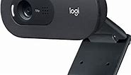 Logitech C505 Webcam - 720p HD External USB Camera for Desktop or Laptop with Long-Range Microphone, Compatible with PC or Mac