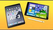 iPad 8th generation vs iPad Air 3 - Storage or Style?