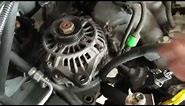 How to remove the alternator out of the engine bay 2001 2002 2003 Mazda Protege