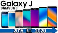 All Samsung Galaxy J Series Phones Evolution 2015 - 2020