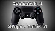 Dualshock 4 Controller XInput Tutorial
