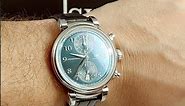 IWC Da Vinci Blue Dial Chrono Automatic Steel Mens Watch IW393402 Review | SwissWatchExpo