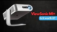 ViewSonic M1+ Projector Review: Is it worth buying a cheap portable projector? #review