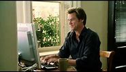 Jim Carrey tries typing test