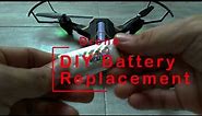 DIY Battery Replacement || Drone || MiiTweak