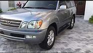 2004 Lexus LX 470 AWD Luxury SUV Review and Test Drive by Bill - Auto Europa Naples