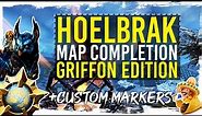Guild Wars 2 - Hoelbrak Map Completion with Custom Markers