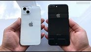 iPhone 13 vs iPhone 8 plus | Speed Test