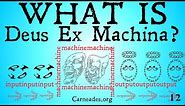 What is Deus Ex Machina? (Aristotle's Poetics)