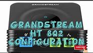 How Analog Phone Connect to VOIP Network || Grandstream HT802 Configuration