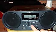 Sony ZS-RS60BT boombox