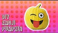 EASY Emoji Pumpkin Using Decals!