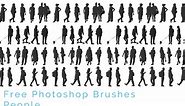 Free Photoshop Brushes – People