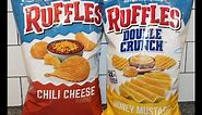 Ruffles Potato Chips: Chili Cheese & Double Crunch Honey Mustard Review