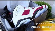Air Jordan Retro VI "Carmines" @Kilo_Kicks