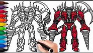 HOW TO DRAW UPGRADED TITAN DRILLMAN | Skibidi Toilet Multiverse - Easy Step by Step Drawing