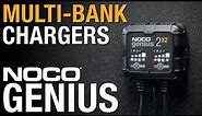 NOCO Genius Multi-Bank Battery Chargers