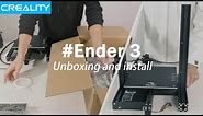 Unboxing | Creality Ender 3 Unbox Set Up and Build (2020)
