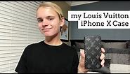 LOUIS VUITTON iPHONE X FOLIO CASE