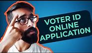 Voter ID card online application process is super easy