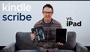 Kindle Scribe vs iPad for Reading and Note taking