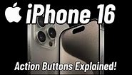 Apple iPhone 16 : Action Buttons Explained!