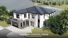 4,500 sq ft Coastal Contemporary Home, West Indies Style | 5-Bed, 6-Bath
