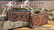 How to Make a Leather Checkbook Cover