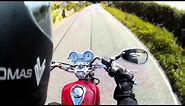2015 Yamaha YBR 125cc 'Custom' REVIEW + Road Footage