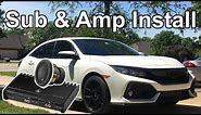 Aftermarket Sub/Amp Full Install | 10th Gen Honda Civic
