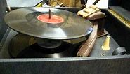 1947 Admiral 78 rpm portable record player