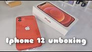 Iphone 12 Red Unboxing 🍎 | Diane Menoza