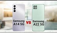 Samsung A14 5G vs Samsung A22 5G