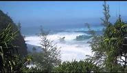 Hanakapiai Beach Amazing Waves