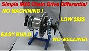 How to Build a Simple MX5 Chain Drive Differential - No Machining, No Welding
