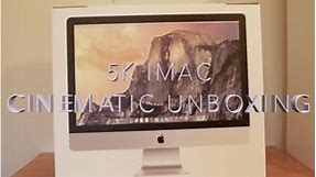 27" 5K iMac Cinematic Unboxing (Early 2015)