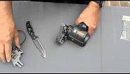 Hunting Knife with Gut Hook Sharpening using the Work Sharp Knife Sharpener