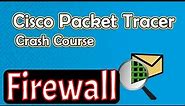Cisco Packet Tracer Basic Firewall configuration Lab
