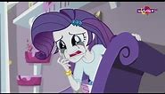 Rarity crying on her fainting couch