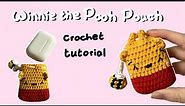 How to Crochet a Winnie the Pooh Pouch Tutorial - STEP BY STEP