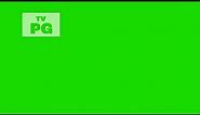 Nickelodeon TV-PG Rating Green Screen Bug (2023-Present)