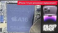 iPhone 14 pro processor replacement | iPhone 14 pro board swap| A16 chip repair #iphone14pro #iphone