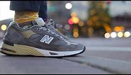 New Balance 991 Dover Street Market Review and On Foot | The Steve Jobs shoe