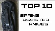 Top 10 Spring Assisted Knives