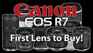 Canon R7 First Lens to Buy! RF Lens Buyers Guide!