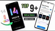 MIUI 14 New Top 9+ Unique Hidden Features (Tips & Tricks) | MIUI 14 Update