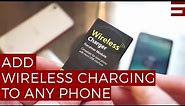 How to add wireless charging to the HTC One (M8) or any Android smartphone